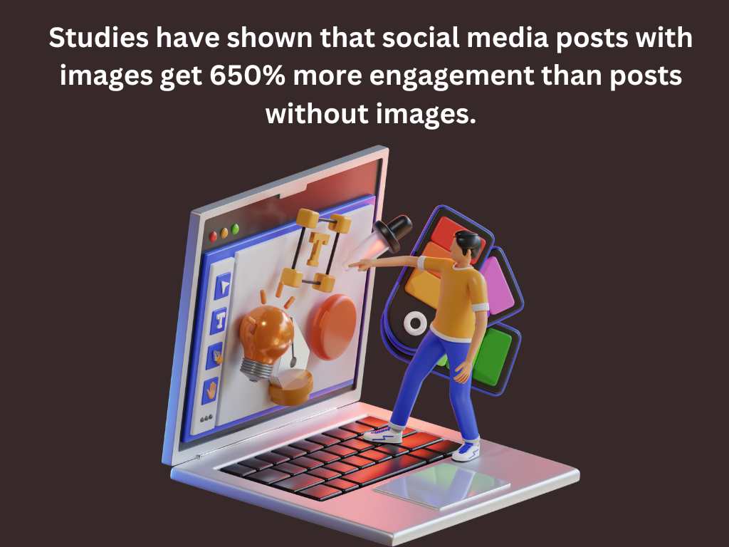 Use visual elements in your social media content