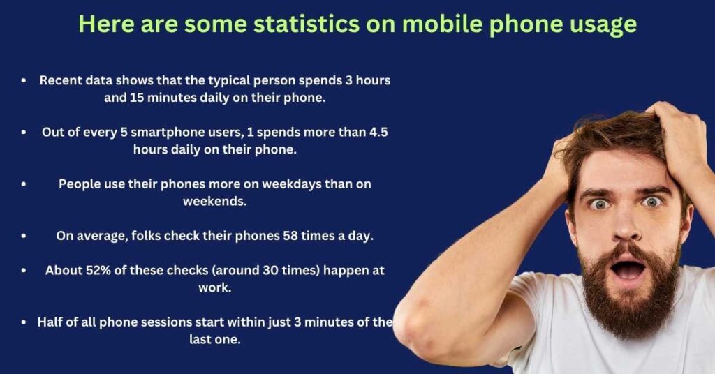 some statistics on mobile phone uses 
