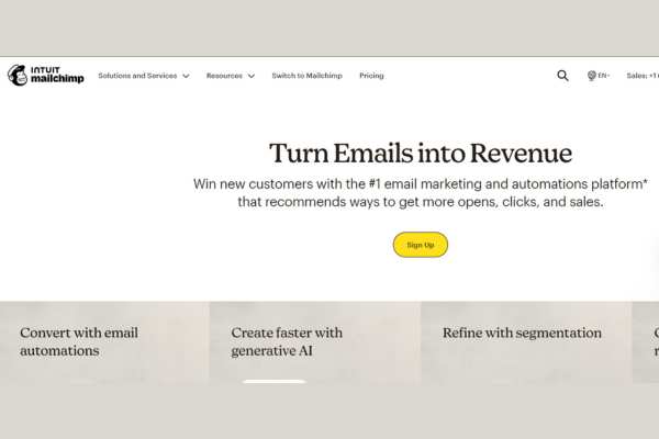 Mailchimp best email marketing tools 