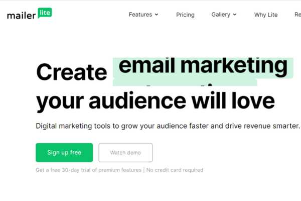 Mailer another popular email marketing tool